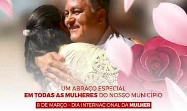 Feliz dia das mulheres