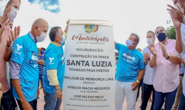 Inauguração Praça Santa Luzia